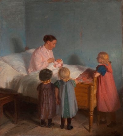 リトルブラザー 作： Anna Ancher